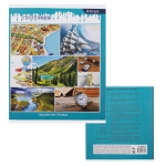 Комплект предметных тетрадей А5 48л., 12 предметов, со справочным материалом, скрепка, мелова. картон (стандарт), блок офсет, Alingar "Мир вокруг нас"