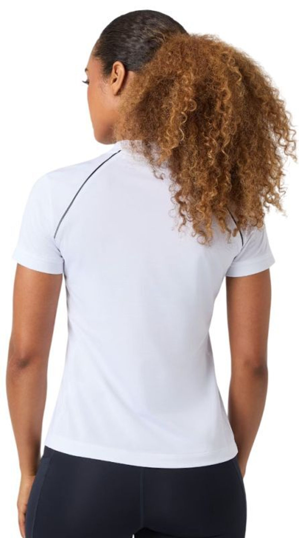 Женская теннисная футболка Björn Borg Ace Zip - белый