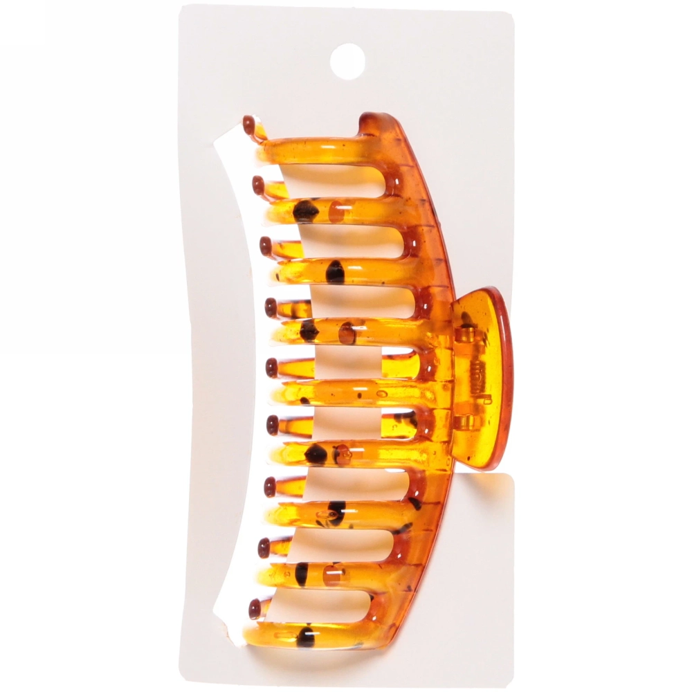 Заколка-краб для волос на блистере «Diana Collection - Liza», микс 6 цветов, 11*5см