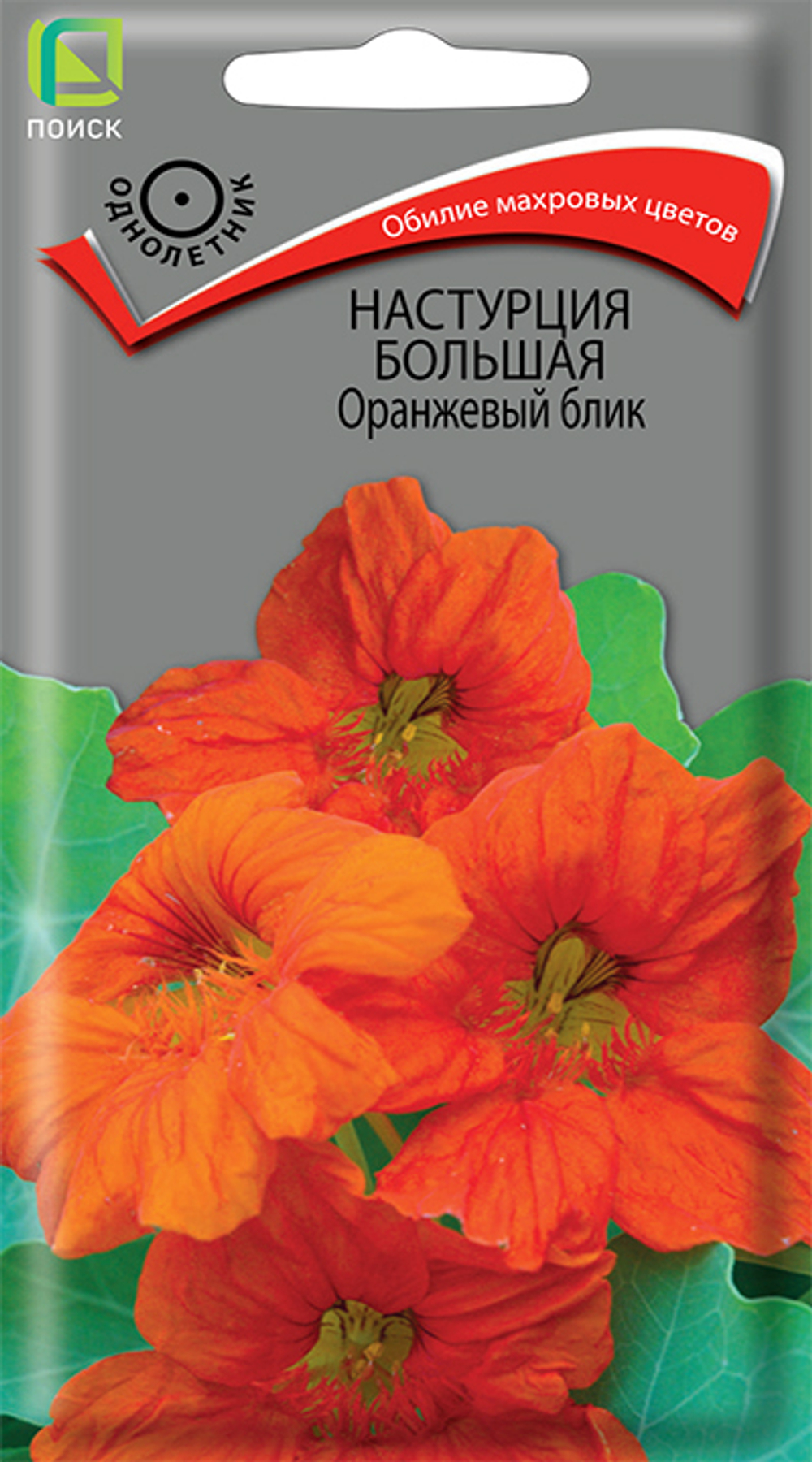 Настурция большая Оранжевый блик
