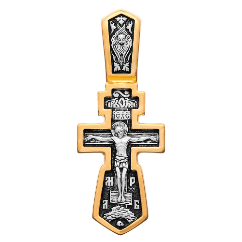 Крест из серебра/Позолота