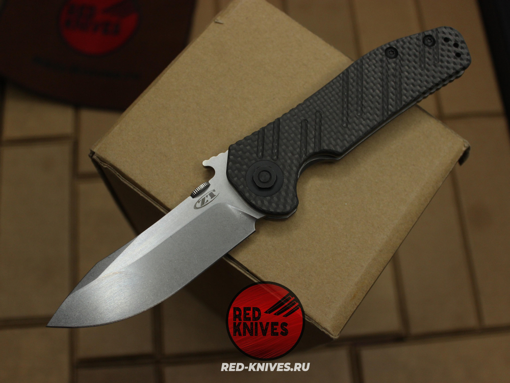 Нож Zero Tolerance 0630 Emerson A+++ - рукоять титан + чистый карбон