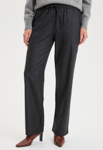 Брюки на резинке из шерсти