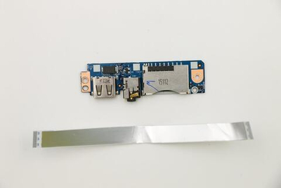 Плата USB, Audio, Card reader (sub board) для ноутбка Lenovo Yoga 2 13, с кабелем (90005914), оригинал