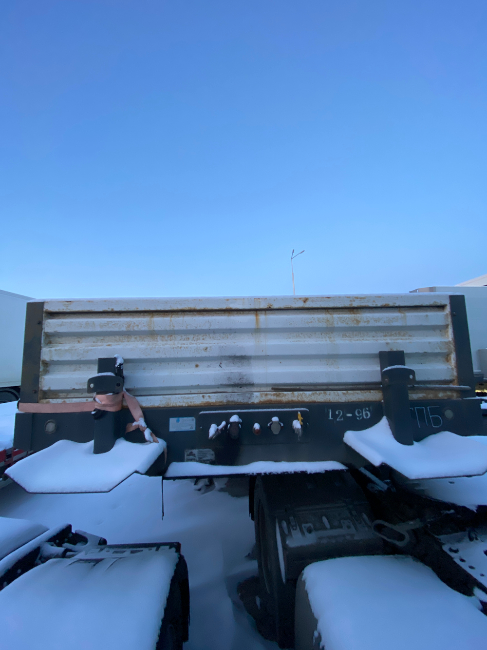 BLACKSMITH TRAILER 9222* Полуприцеп тяжеловоз 3 оси 922203 (Не раздвижной)