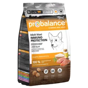 Сухой корм ProBalance Immuno Adult Maxi для взрослых собак крупных пород