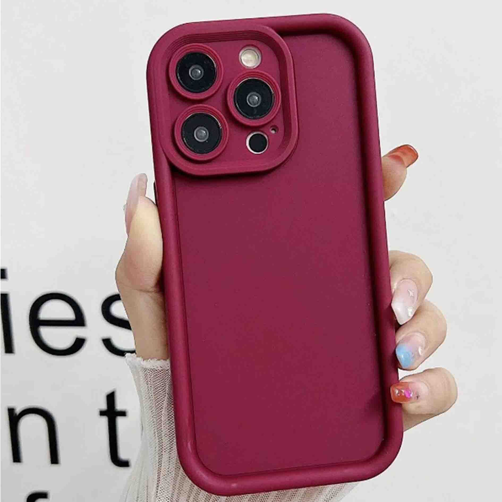 Чехол на iPhone 15 pro max Вишнёвый