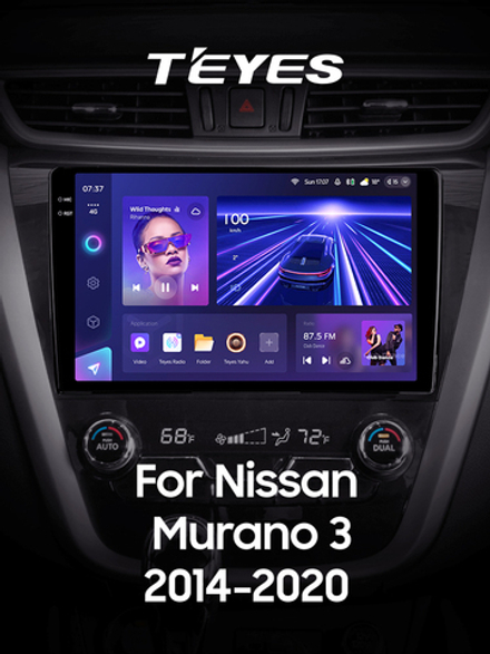 Teyes CC3 2K 10,2"для Nissan Murano 2014-2020