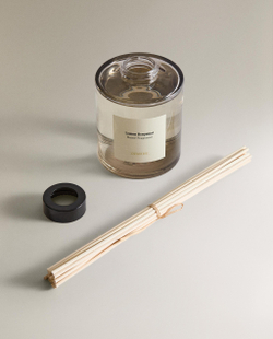 Zara Home Аромадиффузор Lemon Bergamot 500 мл, тростниковые палочки микадо, аромат свежий цитрусовый, Горчичный