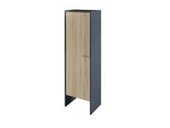 Шкаф для одежды 600х440х1940 I-721 Дуб Сонома/Антрацит