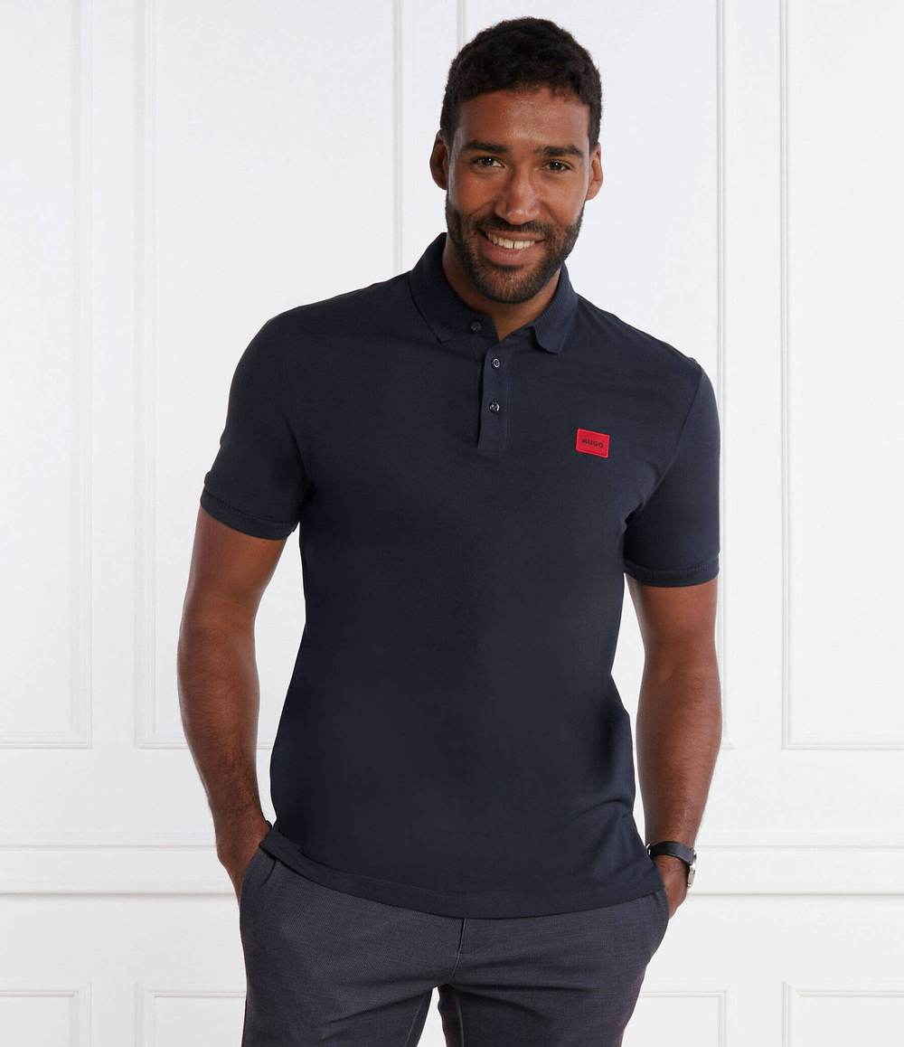Поло Dereso232 HUGO - темно-синий(50490770)