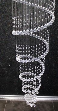 cristal  cascade chandelier  11-07  by Cristallino
