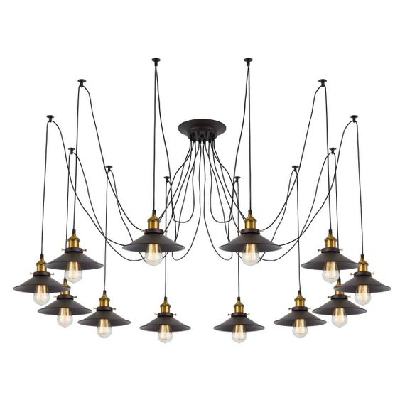 Подвесная люстра Citilux Эдисон CL451121