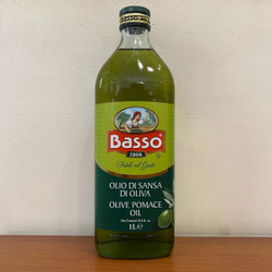 Оливковое масло BASSO Для жарки (Pomace) 1 л, Италия