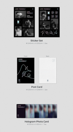 Купить Винил BTS - LOVE YOURSELF 轉 'Tear' (LP) | Stars Store K