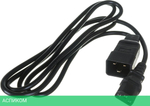 Шнур питания Lanmaster LAN-PP13/20-2.0-BK черный