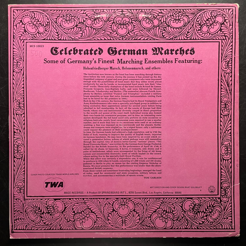 Celebrated German Marches (США)