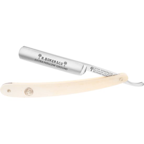 Опасная бритва H. Böker & CO Extra Hollow Ground Elfenbein 4/8