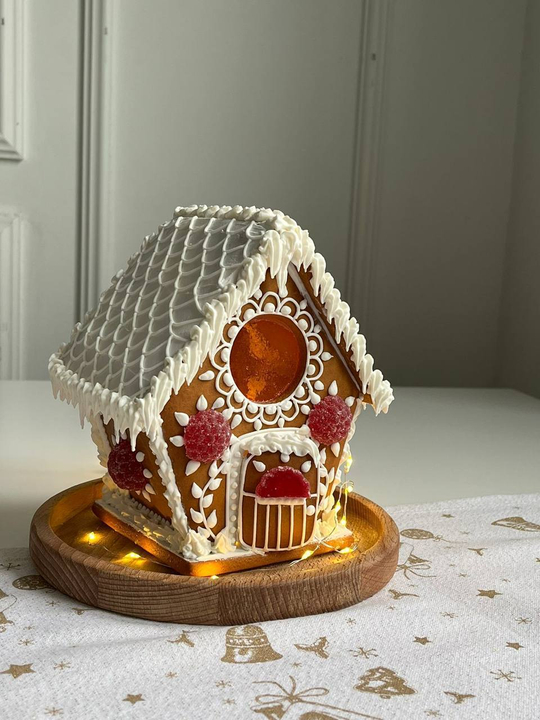 ЮНЫЙ КОНДИТЕР (13-17 лет)! ПРЯНИЧНЫЙ ДОМИК (17,5 см) - практика