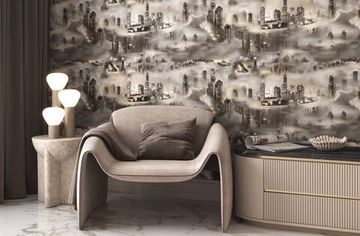 Обои винил на флиз.осн Fox Эмират 113219