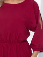 Платье Танго вдвоем (бордовое) П11824 LT Collection