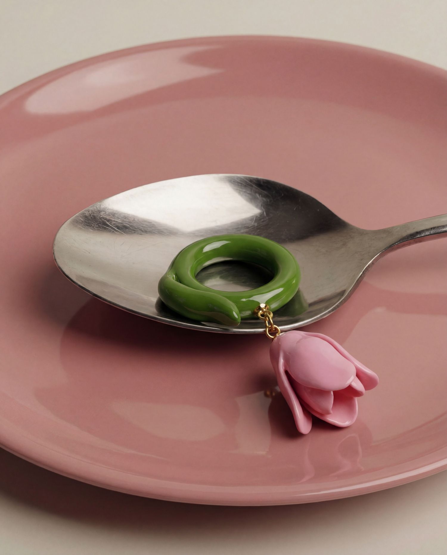 Кольцо Первый Тюльпан