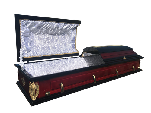 Двухкрышечный гроб «Акрополь» Б-16