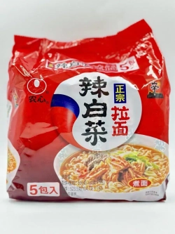Лапша Nongshim Kimchi Ramen со вкусом кимчи, 5шт по 120гр.
