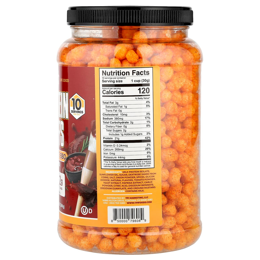 Twin Peaks, Protein Puffs, барбекю из мескита, 300 г (10,6 унции)