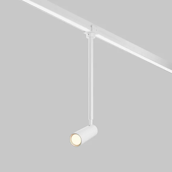 Уличный трековый светильник Фокус /  Focus Led Elasity IP 3000K 8Вт 55° белый Outdoor o-tr01-2-p-8ww3k