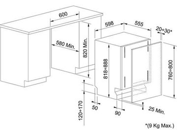Встраиваемая посудомоечная машина FRANKE FDW 613 D9P LP A+++