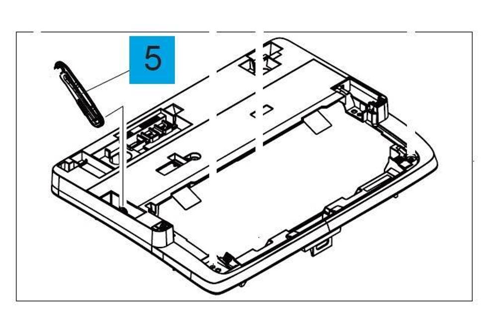 Стопор (упор) узла сканирования HP LJ M28 (RC5-4941) OEM