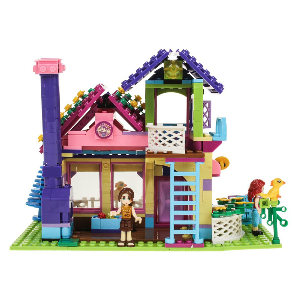 Конструктор блочный Аусини для девочек, коробка 24815