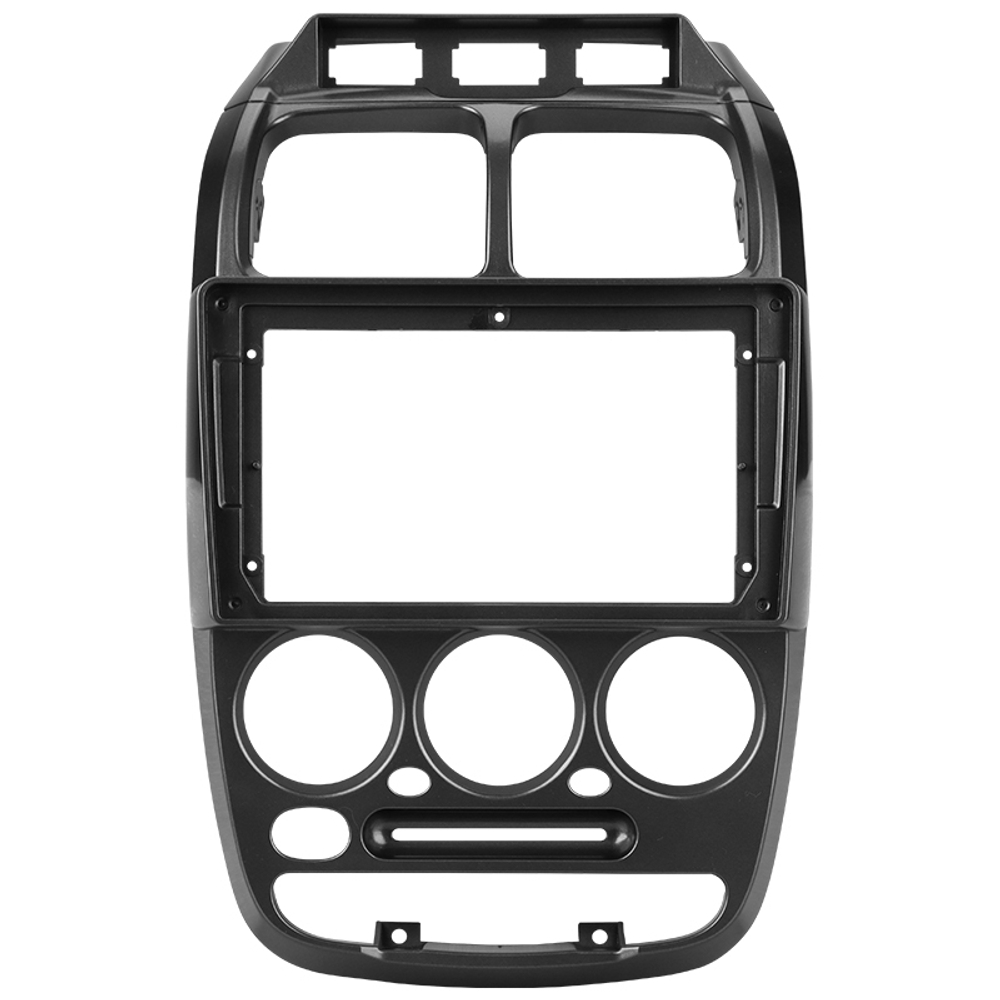 Комплект рамки с разъёмами 9" Hyundai Accent 2000-2011 ТАГАЗ три кнопки (F2) - Car-Smart 3010