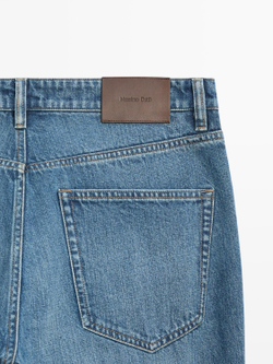 Massimo Dutti Джинсы зауженного кроя, индиго