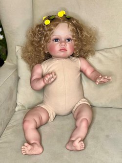 Кукла Реборн мягконабивная 60см в пакете (FA-533)