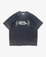 Футболка SoWhat? Head из плотного хлопка темно-серая