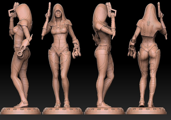 Фигурка Касуми Гото Mass Effect Kasumi Goto