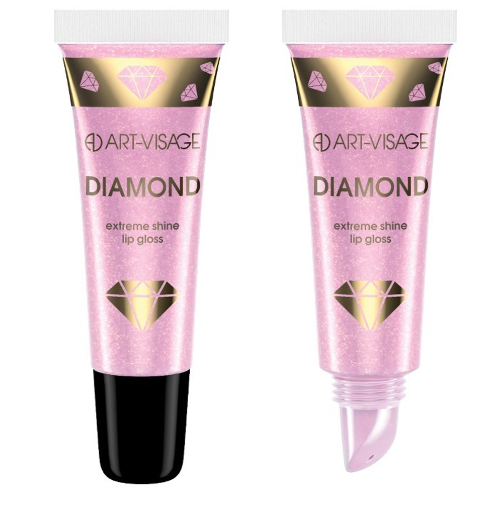 Art-Visage Блеск для губ Diamond, сияющий, тон №54, Александрит, 12 мл