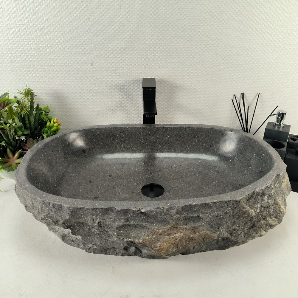 Раковина из андезита Erozy Grey EA-65024 69*49*16 0038