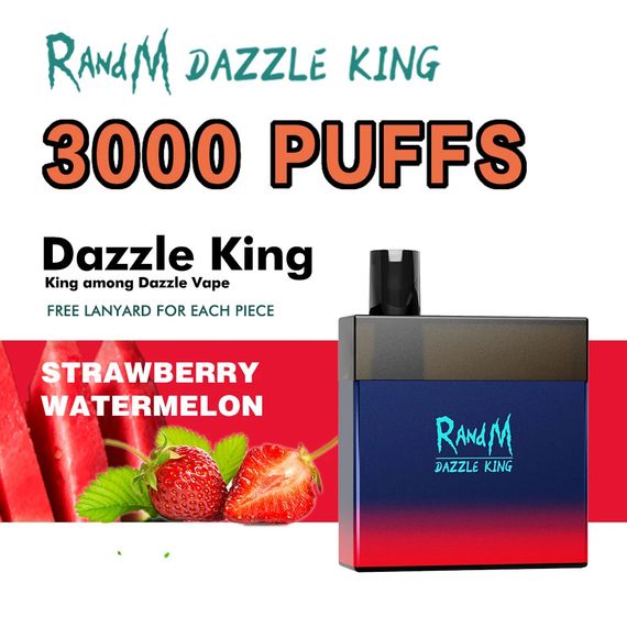 RANDM Dazzle King - Strawberry Watermelon (3000)