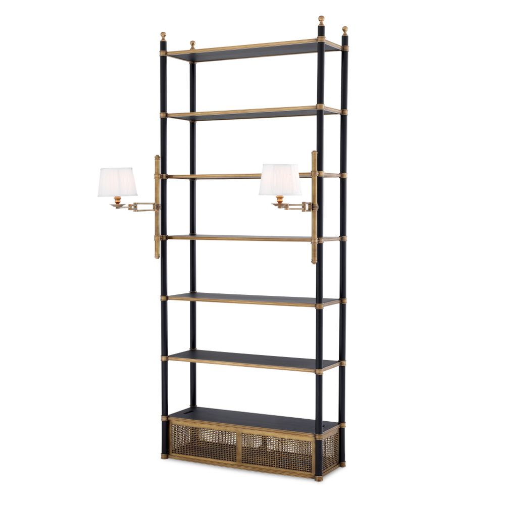 Стеллаж с бра Cabinet Sterling with lights арт.111697