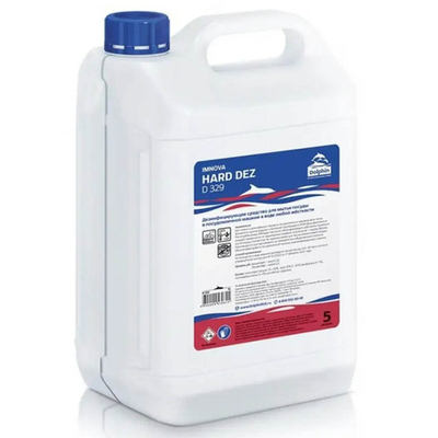 Средство для мытья и дезинфекции посуды в ПММ Dolphin Hard Dez D329-5 щелочное 5