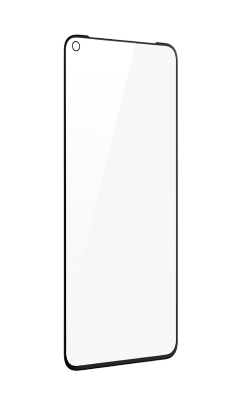 Закаленное стекло 6D с вырезом под камеру для  Realme 8, 8 Pro и Realme 7Pro, черный рамки, G-Rhino