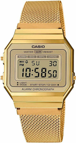 Японские наручные часы Casio Vintage A700WEMG-9AEF с хронографом