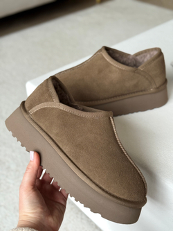 Угги из натуральной замши /шерсть