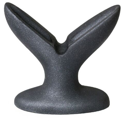 Анально-вагинальный плаг A blooming tulip S+ (Цвет: черный)