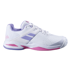 Детские теннисные кроссовки Babolat Propulse All Court Shoe Kids - White, Lilac