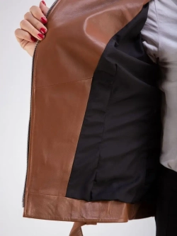 Косуха кожаная куртка женская Турция