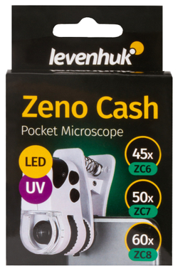 Микроскоп карманный для проверки денег Levenhuk Zeno Cash ZC7 - фото 13